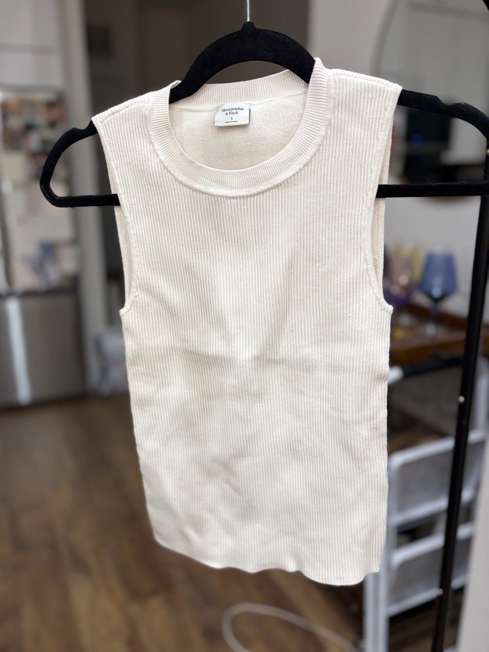Abercrombie White Tank